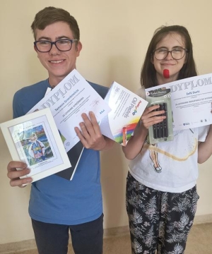 Sukces uczniów naszej szkoły w Ogólnopolskim Konkursie Plastycznym „Moje spotkanie z folklorem” w Rybniku